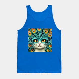 OG CAT - Peacock Cat Tank Top